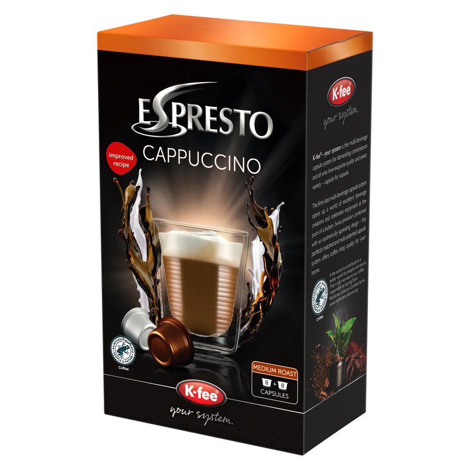 cappuccino k fee pods